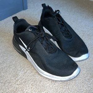 Black Nike shoes size 9